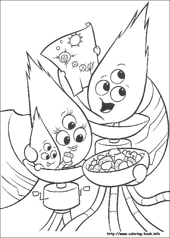 Chicken Little coloring picture